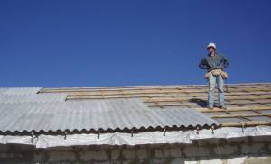 Чем покрасить шиферную крышу, какой краской