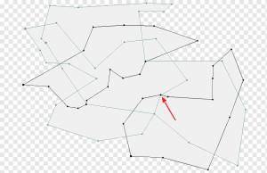 Рисование линии Точка крыши, геометрическая сетка, угол, прямоугольник, треугольник png