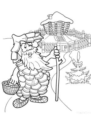 Раскраски Леший