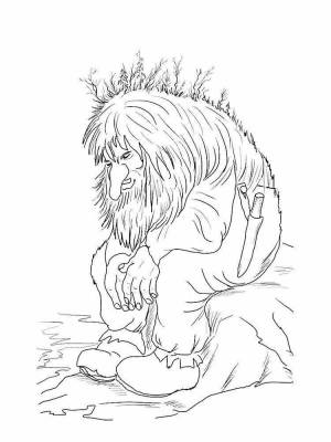 Раскраски Леший