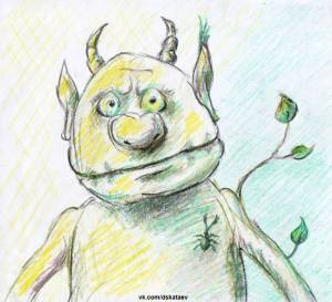 Иллюстрация Леший