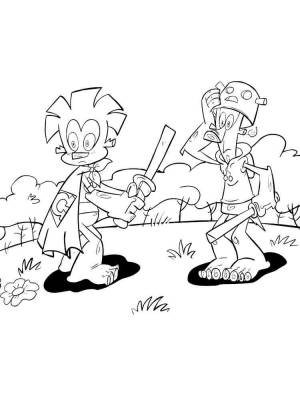 Раскраски Леший