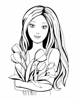 Рисунок для мамы раскраска