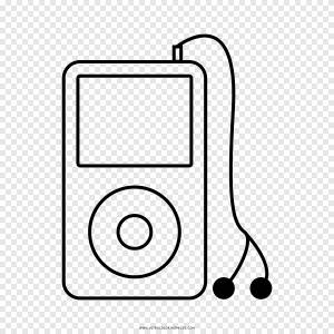 Книжка-раскраска Drawing Line art iPod Телефония, Логотип Дракона, белый, электроника png