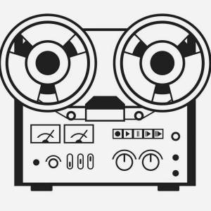 Раскраски Магнитофон