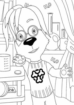 Раскраска Кошмар Дружка