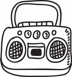 Раскраска Радио 9