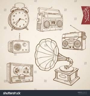 Раскраска радио