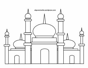Рисунки мечети для срисовки