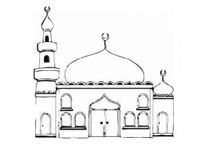 Pаскраска мечеть 64519