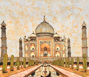 Тадж махал рисунок