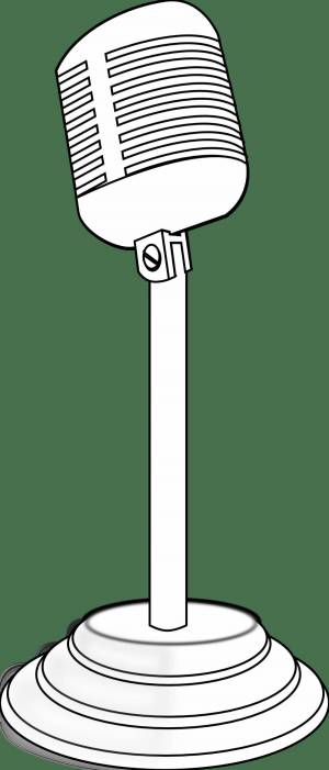 Раскраски Микрофон
