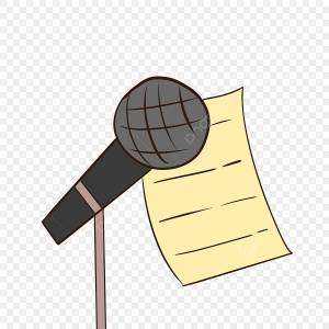 Мультяшный рисованной вещательный микрофон PNG , Мультфильм, Ручной росписью, Broadcast PNG рисунок для й загрузки