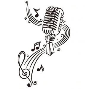 Микрофон картинка