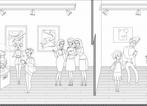 Раскраска “Музей ИЗО РК”