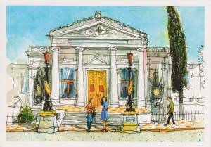 Музей иллюстрация