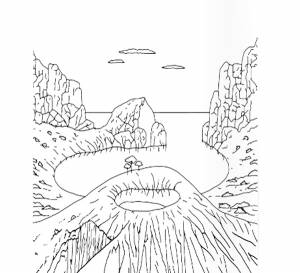 Раскраска Детская картинная галерея