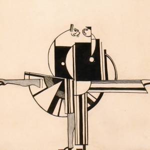 Рисунки Бориса Эрдмана из Бахрушинского музея представлены на выставке «Фокстрот vs СССР»