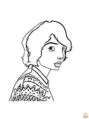 Откройте для себя перевернутое с Stranger Things Coloring Pages