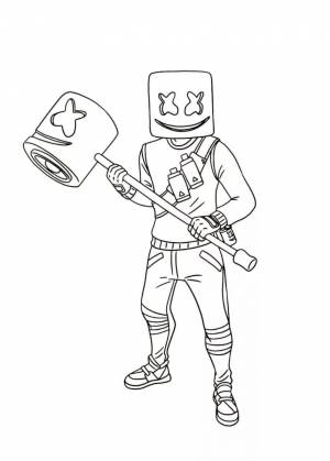 Раскраска фри фаер