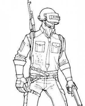 Раскраски Пабг мобайл