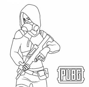 Раскраски Пабг мобайл