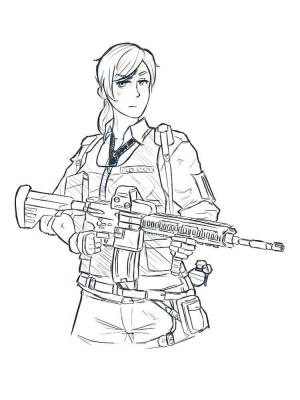 Раскраски Пубг