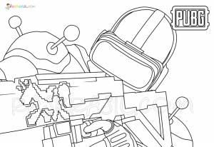 Раскраски Пабг