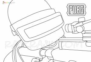 Раскраски Пабг