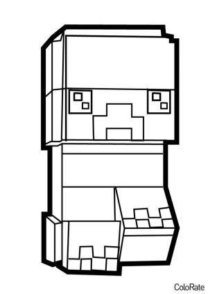 Раскраска Малыш-крипер