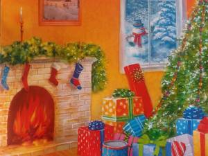 Декоративный камин в квартире своими руками