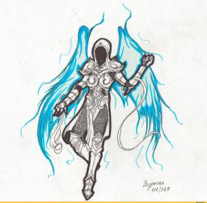 Еще один из мимолетных рисунков челленджа