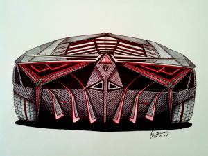 Мой Концепт Lamborghini Diablo Feroce