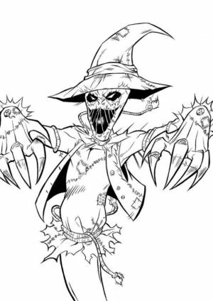 Страшные Раскраски для Взрослых