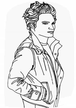 Раскраска сумерки