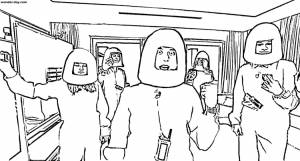 Тру и бартлби раскраска