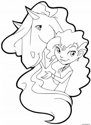 Раскраска страна лошадей