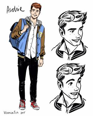 Ривердейл раскраска