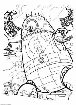 Monsters vs Aliens Coloring Pages Printable for Free Download