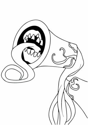 Раскраска Голова Сиреноголового