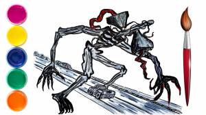 Как нарисовать сиреноголового в реальной жизни