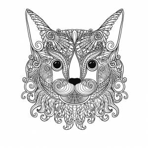 Раскраска антистресс  а4