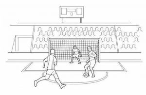 Стадион рисунок