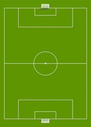 Футбольное поле раскраска