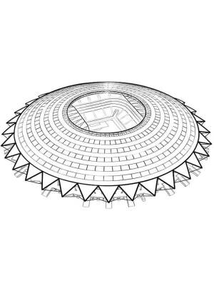 Раскраски Стадион