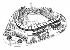 Раскраски Стадион