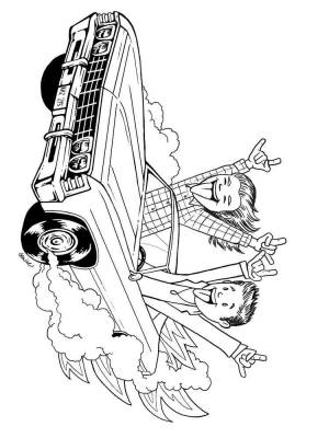 Раскраски Сверхъестественное