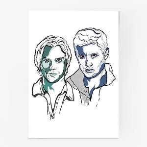 Постер «Сверхъестественное