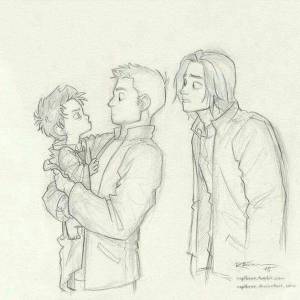 Сверхъестественное раскраска