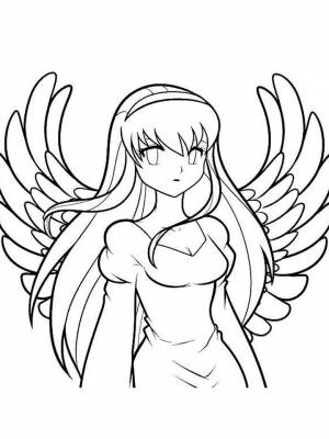 Картинка Ангелы Аниме  в формате  онлайн